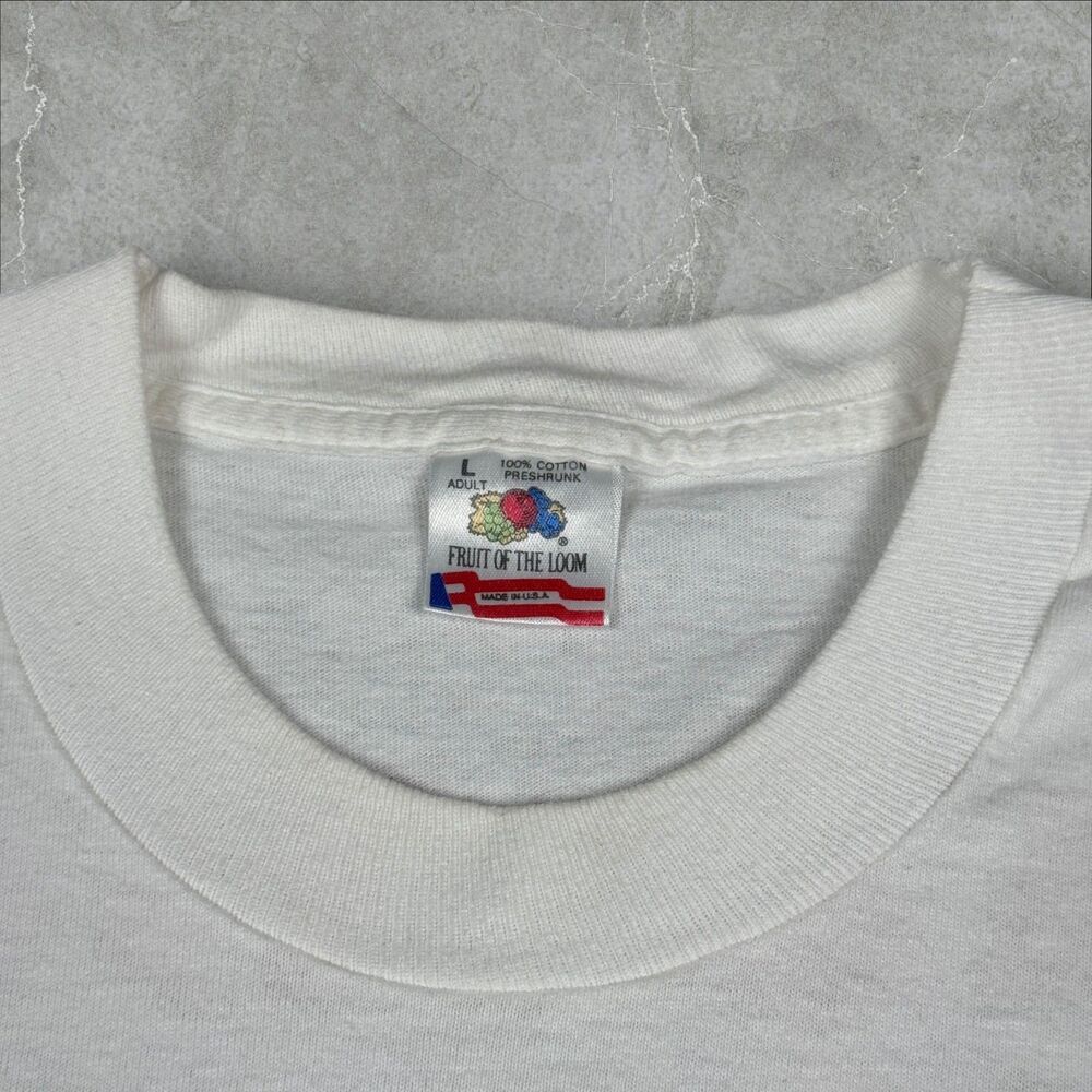 VTG 1994 Bad Dog Things at a Party Cat Funny Humor Single Stitch Tee - XL - Picture 6 of 8